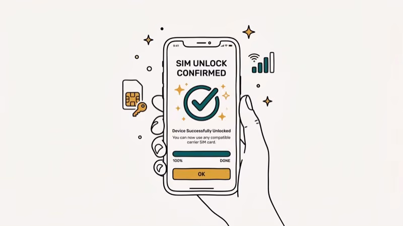 Illustration of unlock complete for doctorunlock net review