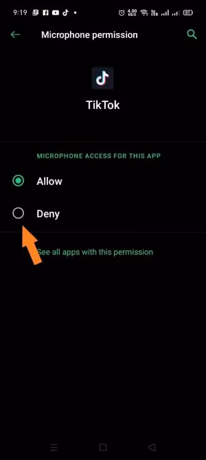 Stop the TikTok App from Listening to Your Calls