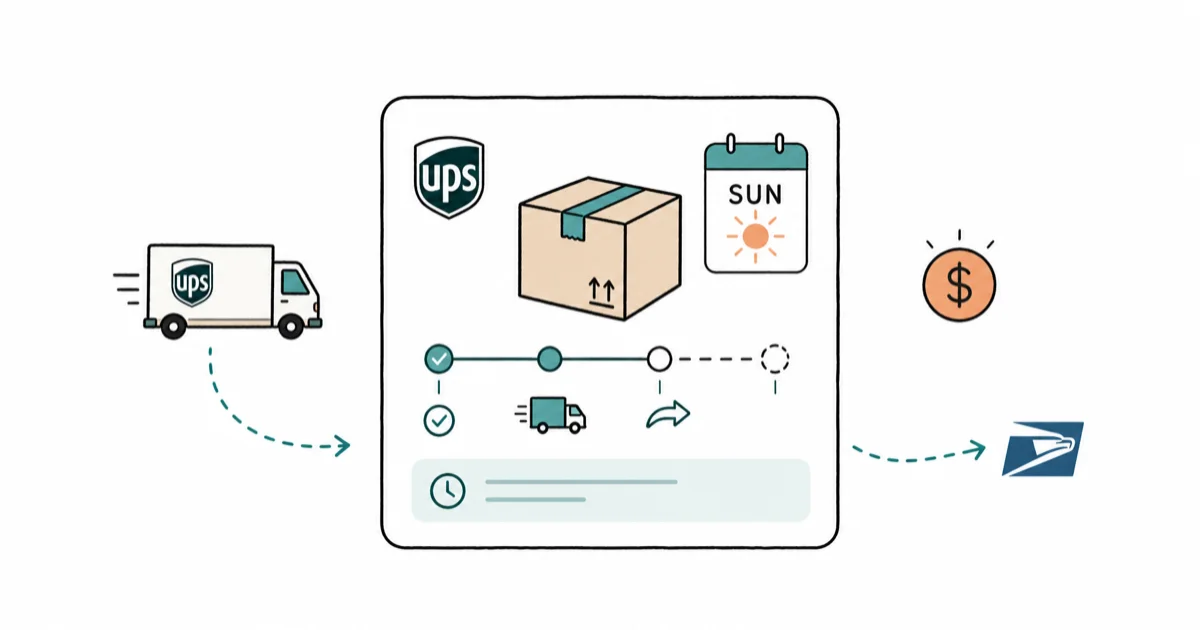 Does UPS Deliver on Sunday Just Like on Other Days? cover image