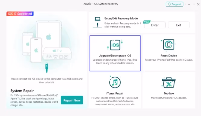Downgrade Ios With Imobie Anyfix