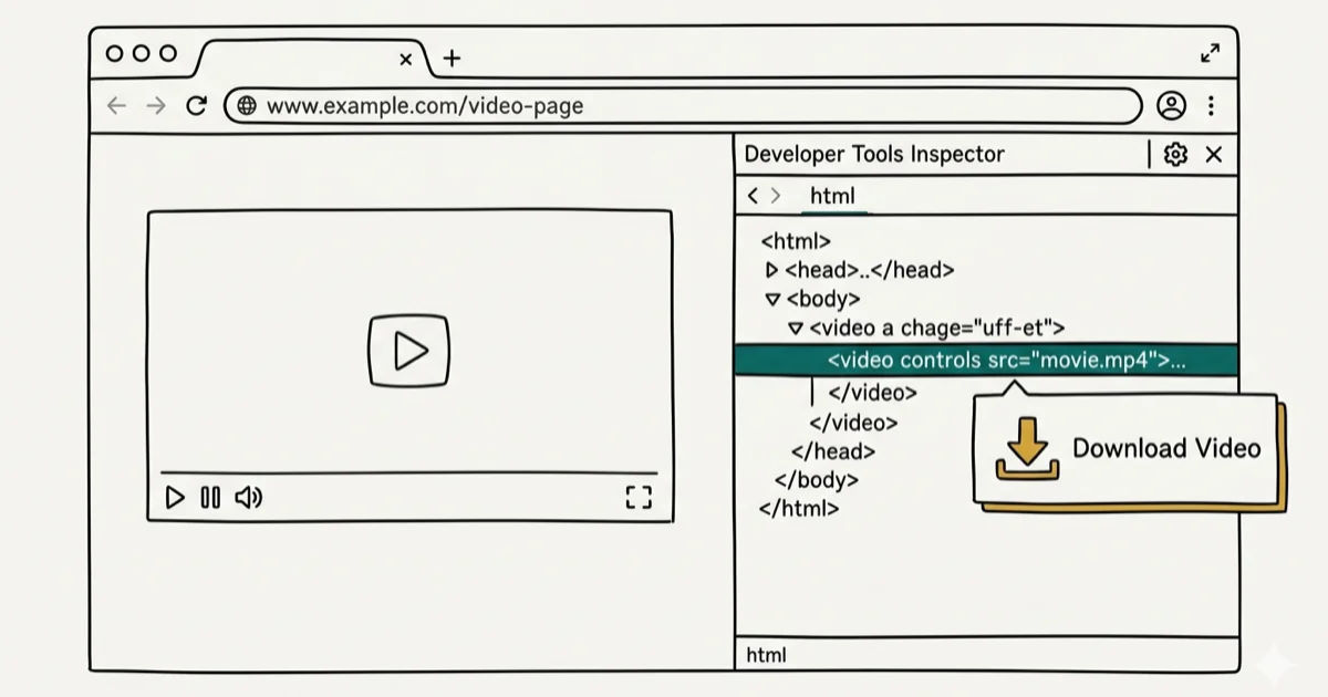 How to Download HTML5 Video From Any Website for Free cover image