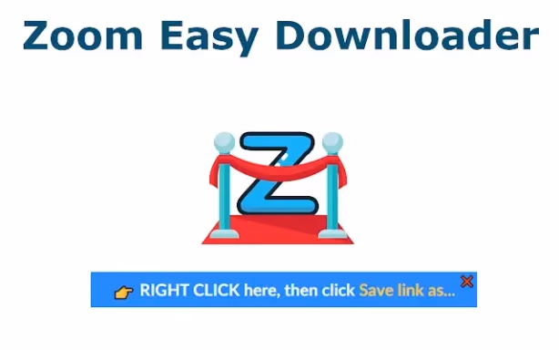 Zed Zoom Easy Downloader