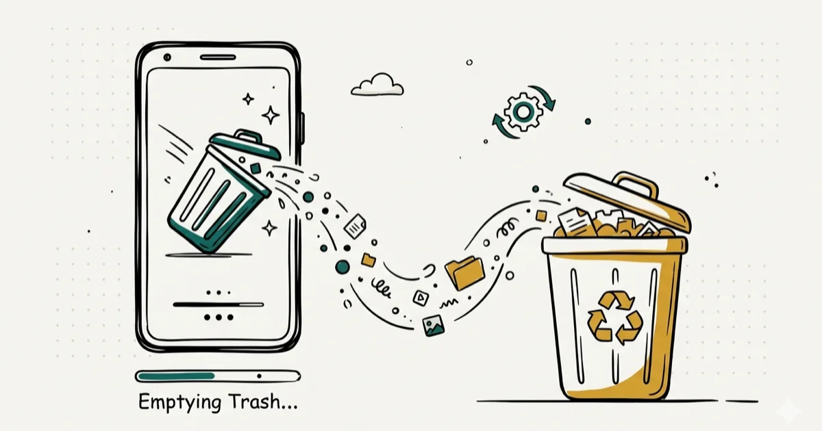 How to Empty Trash on Android: 5 Working Methods (2026) cover image