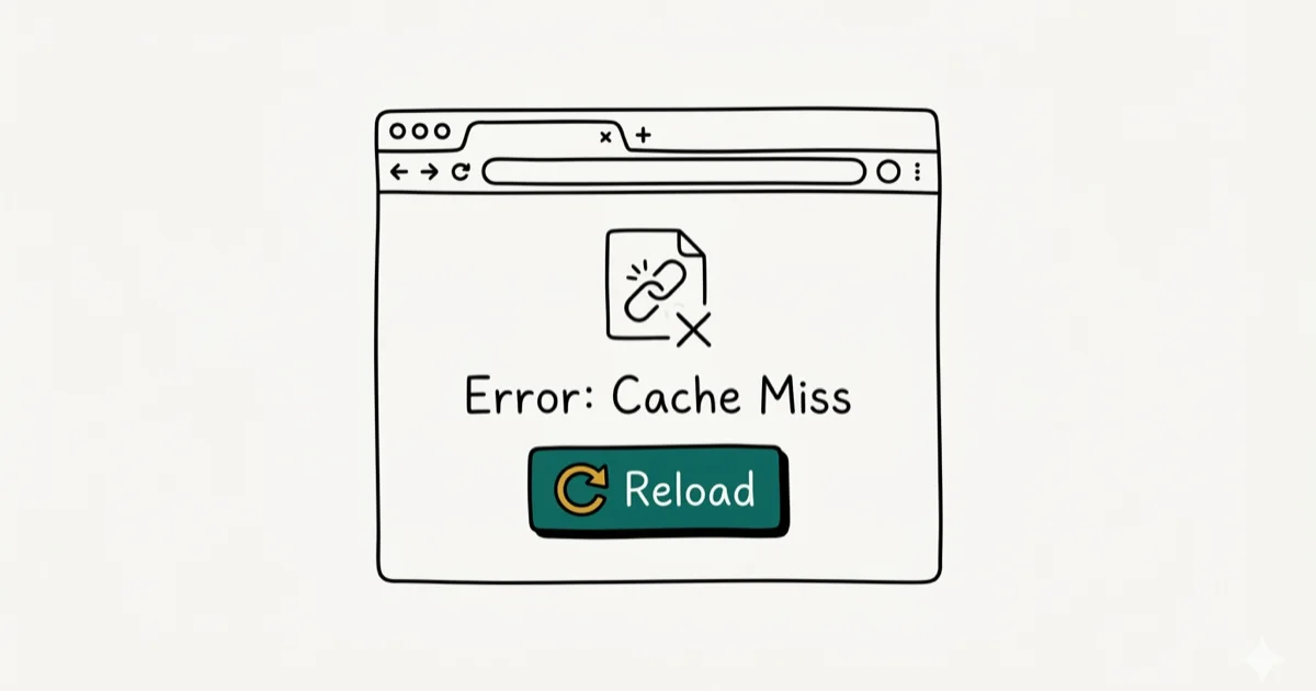 How to Fix ERR_CACHE_MISS Error in Google Chrome Fast cover image