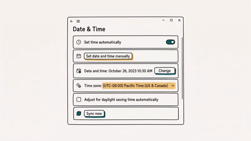 Illustration of system clock for err_cert_date_invalid