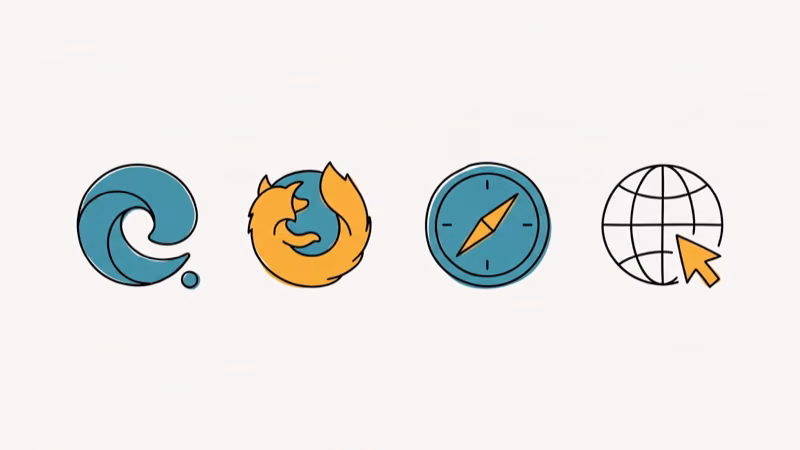 Illustration of different browser for err_empty_response
