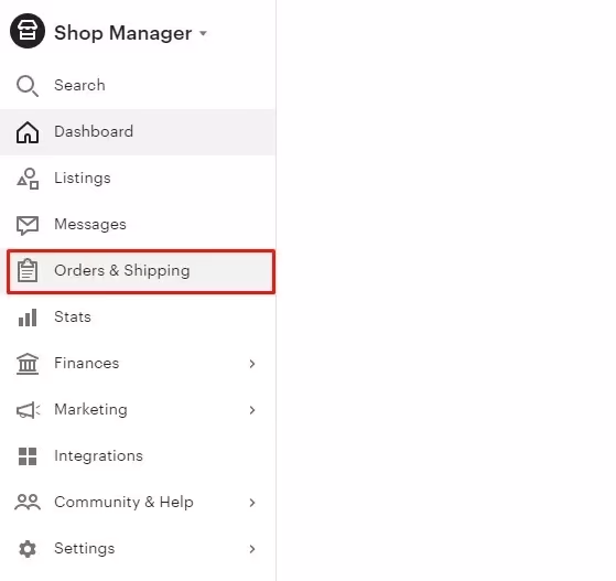 Cancel Etsy Order as a Seller