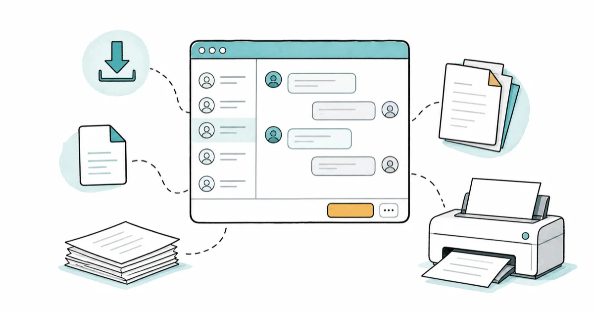 How to Export and Print Facebook Messages: 5 Proven Methods cover image