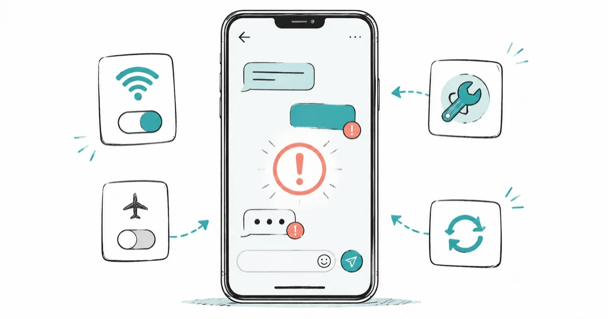 Messenger Not Sending Messages? 8 Fixes That Work Fast