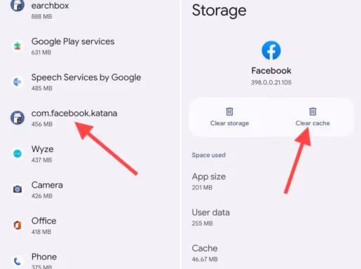 Clear Facebook App Cache And Data