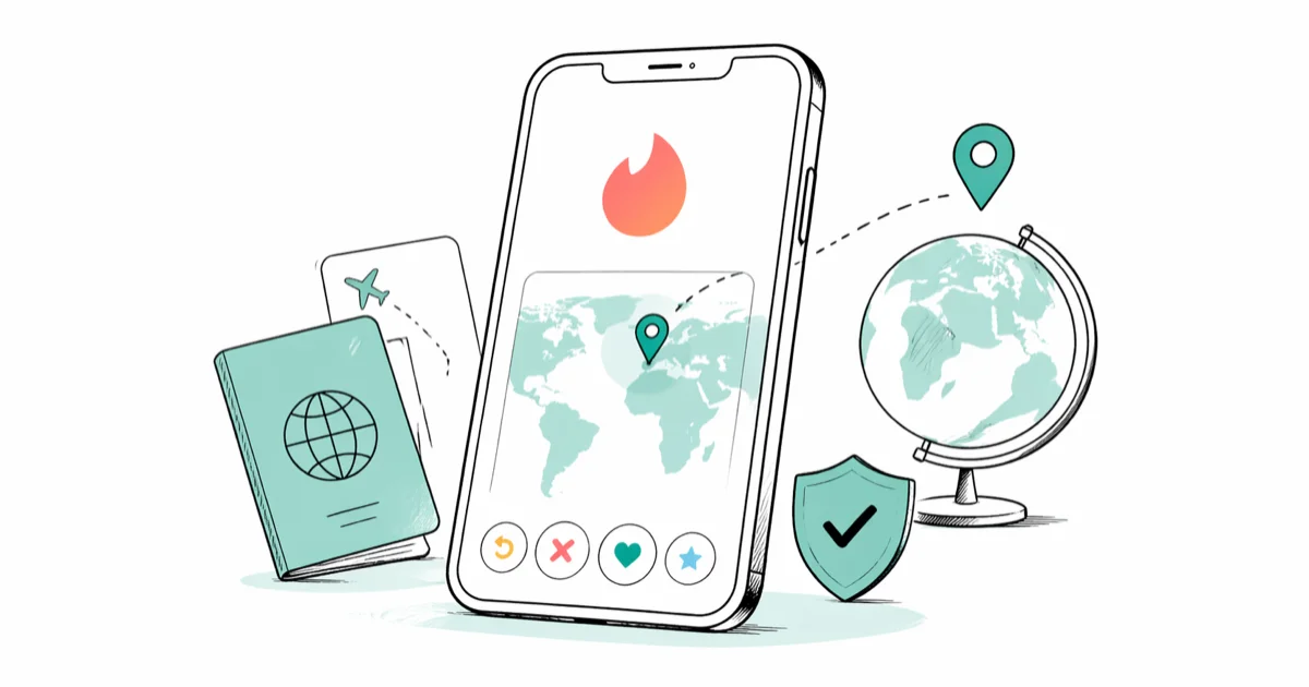 Fake GPS on Tinder: Passport vs Spoofer Apps (2026) cover image
