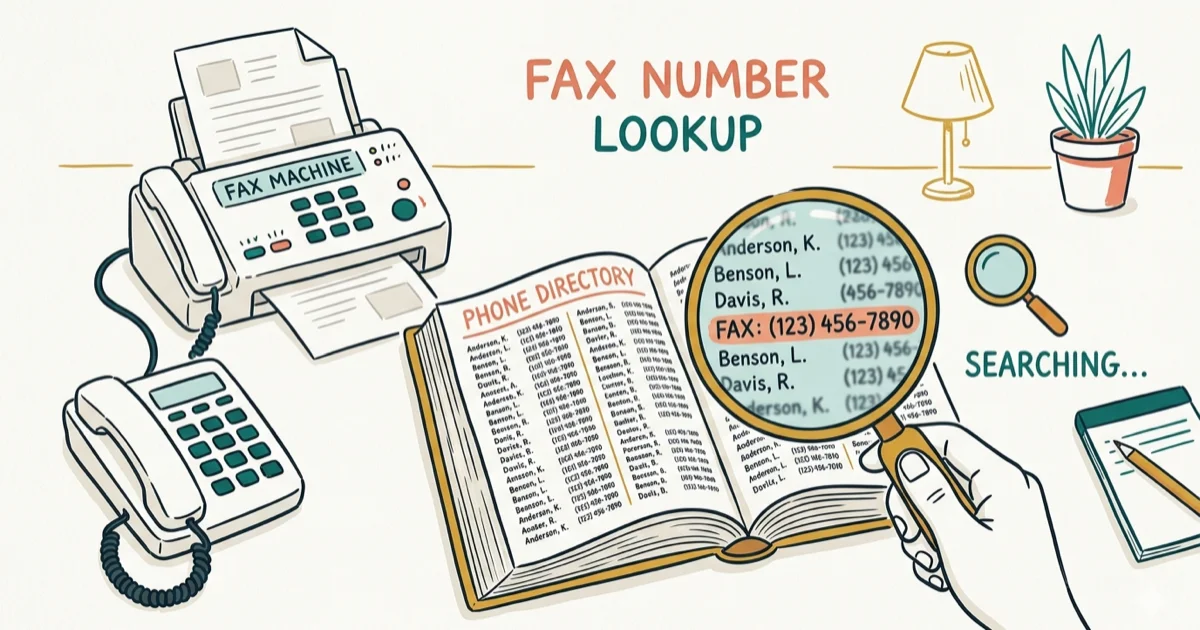 Fax Number Lookup: 5 Legitimate Methods That Work in 2026 cover image