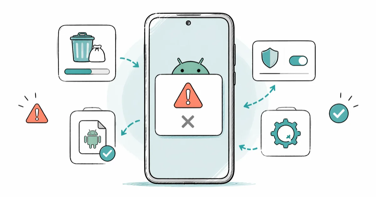Fix "App Not Installed" Error on Android (8 Methods) cover image