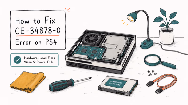 Hand-drawn illustration: Hardware-Level Fixes When Software Fails
