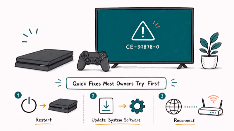 Hand-drawn illustration: Quick Fixes Most Owners Try First