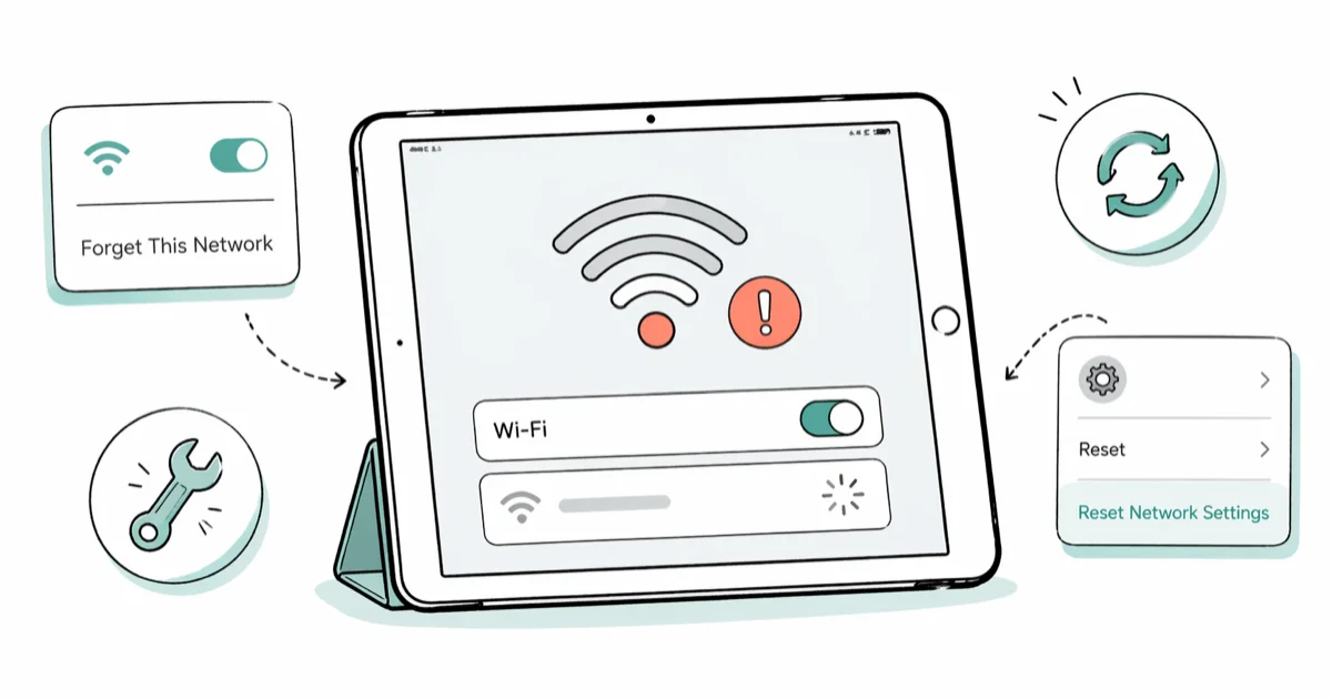 Fix iPad Won't Connect to Wi-Fi: 9 Working Methods cover image
