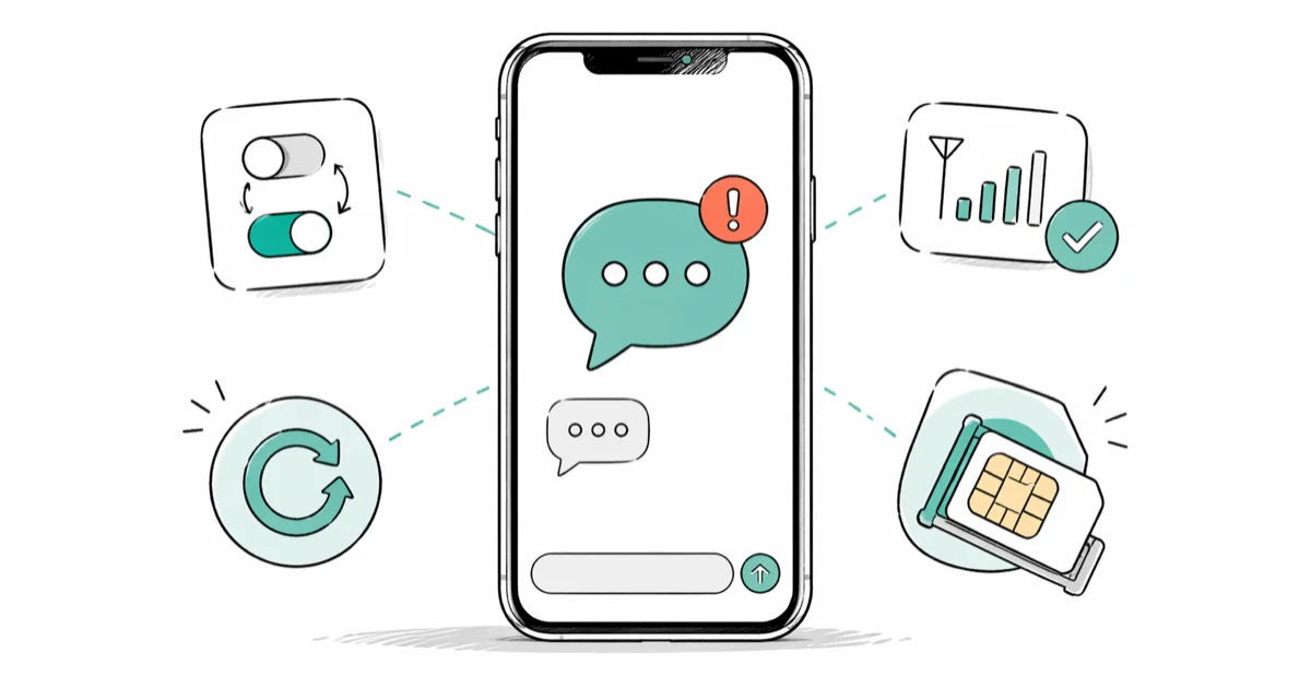 iPhone Not Receiving Texts? 9 Proven Fixes to Try Now cover image