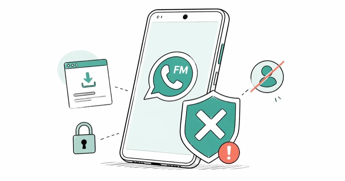 Why There's No Safe Latest Version of FM WhatsApp on Android cover image