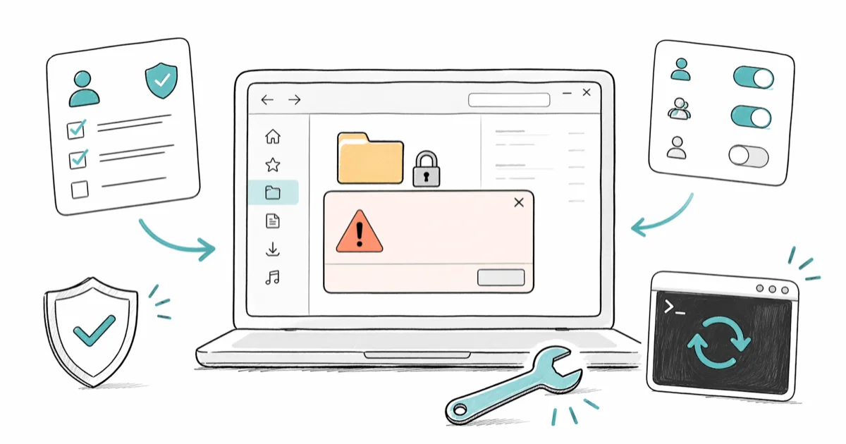 Folder Access Denied on Windows: 8 Fixes That Work in 2026 cover image