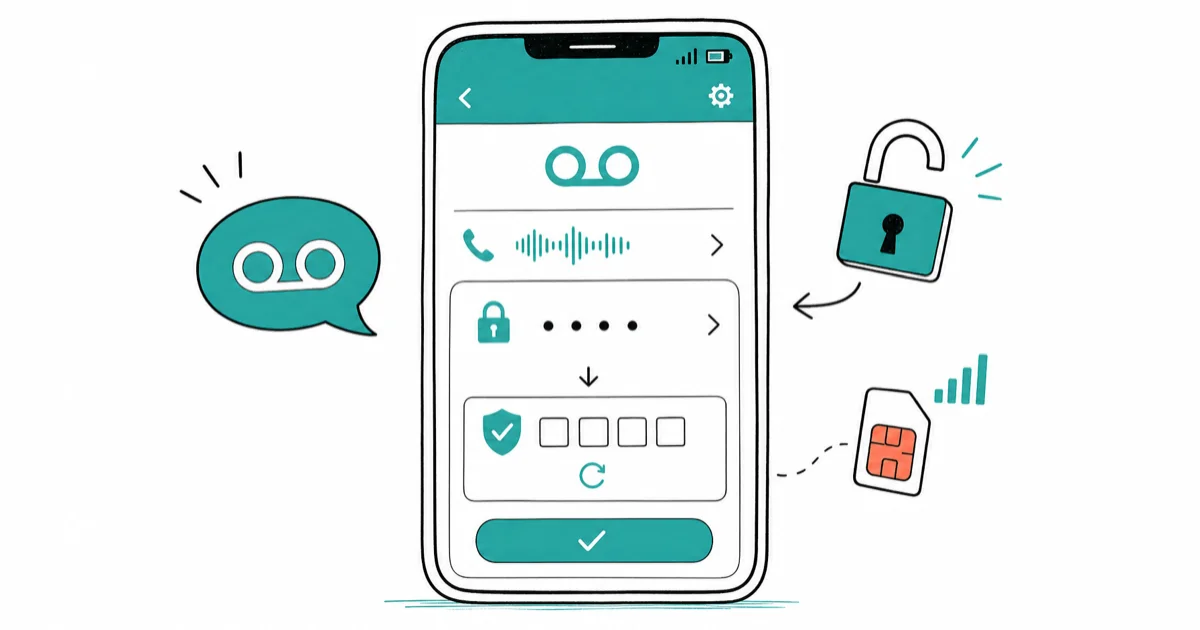 Forgot Voicemail Password? Reset It on Any Carrier (2026) cover image