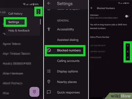 Check Your Block List On Android