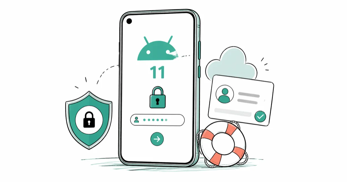 FRP on Android 11: Recover Your Own Google Account Safely cover image