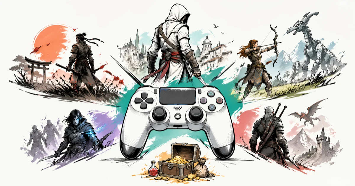 10 Best Games Like Assassin's Creed to Play in 2026 cover image