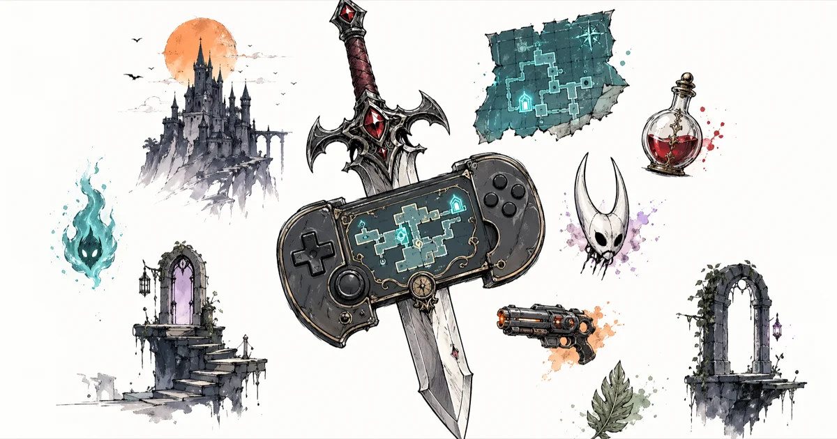 13 Best Games Like Castlevania for Metroidvania Fans in 2026 cover image
