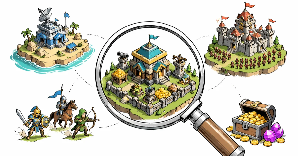 Best Games Like Clash of Clans for Base Builders (2026) cover image