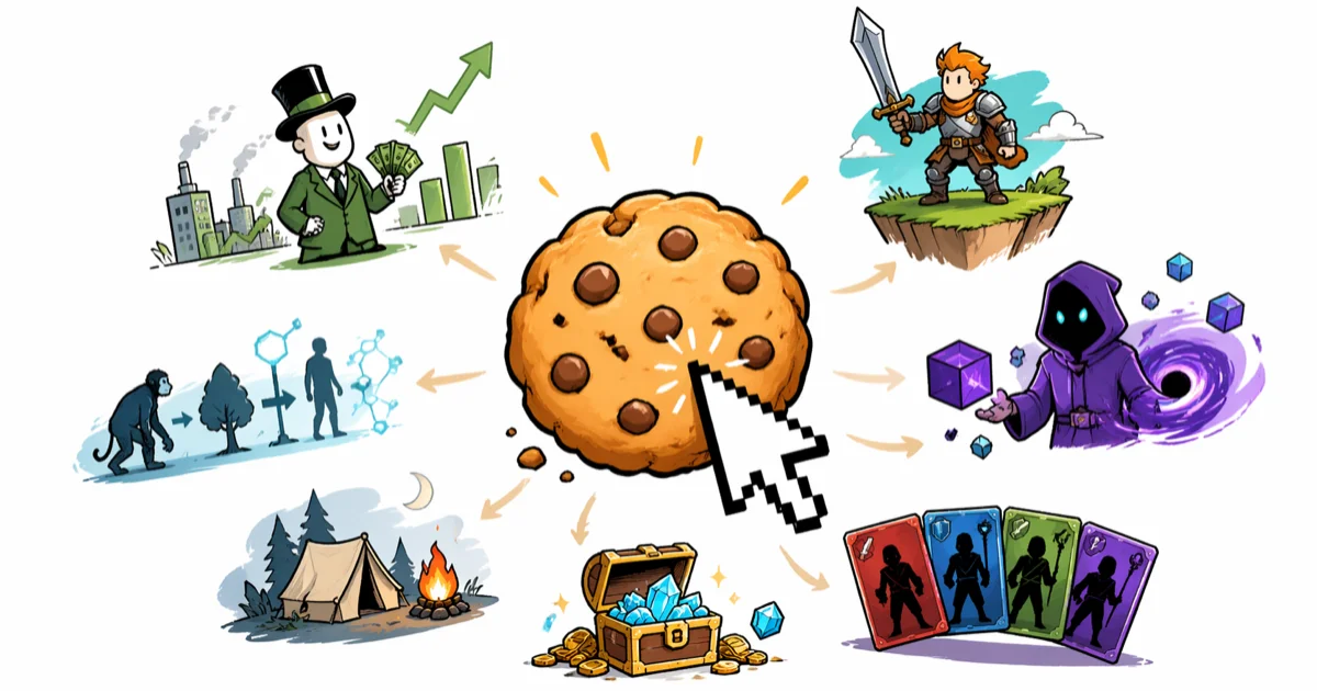 10 Best Games Like Cookie Clicker for Idle Fans in 2026 cover image
