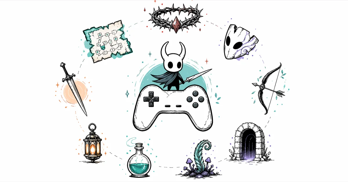 12 Best Games Like Hollow Knight for Metroidvania Fans 2026 cover image