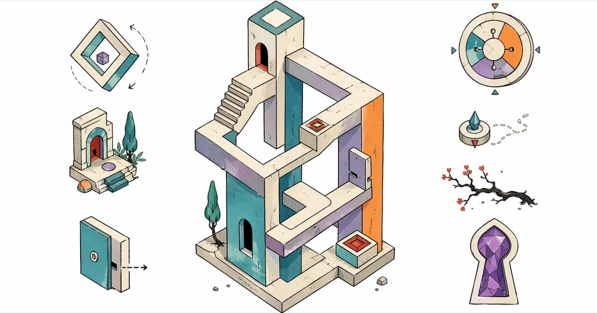 Games Like Monument Valley: 10 Puzzle Games Worth Playing cover image