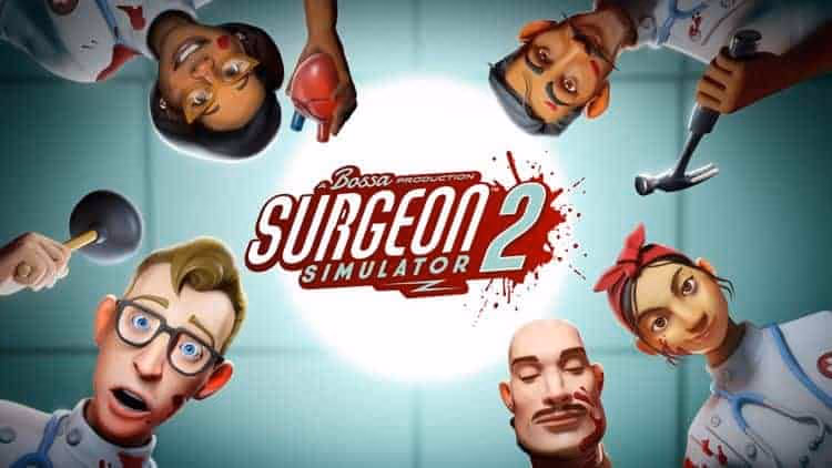 games like Overcooked - Surgeon Simulator 2