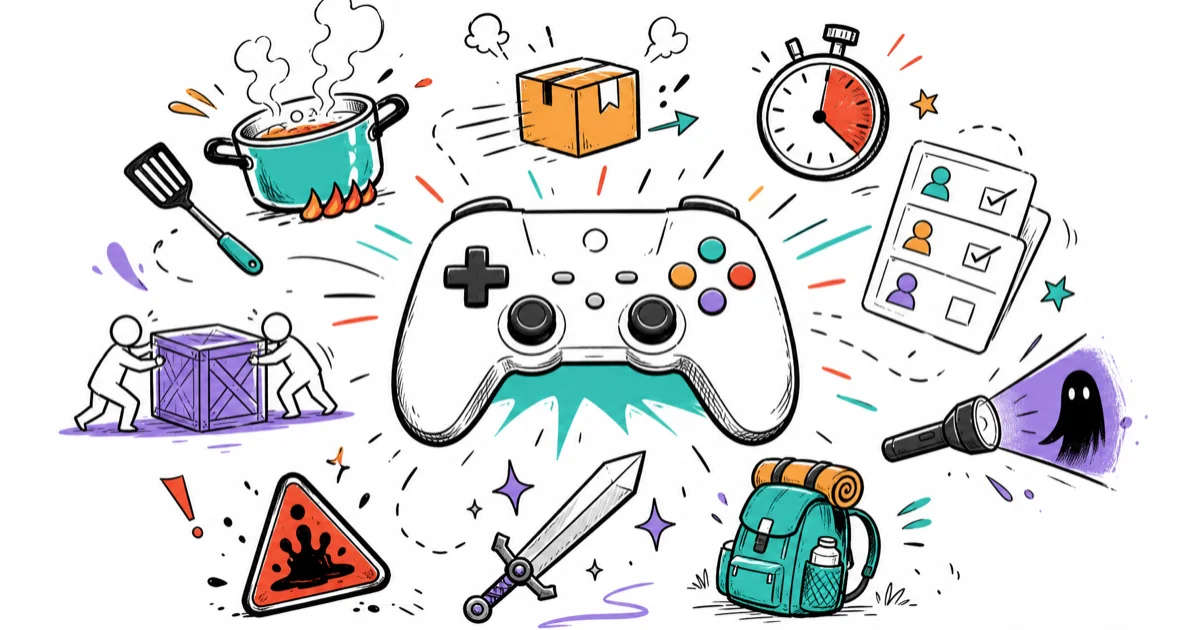 12 Games Like Overcooked for Chaotic Couch Co-op Nights cover image