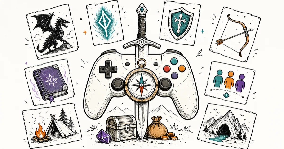Top 15 Games Like Skyrim in 2026 for Open-World RPG Fans cover image