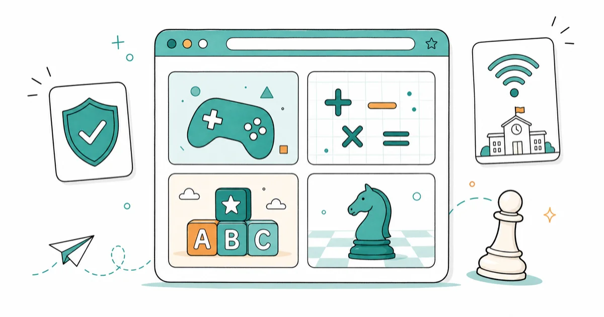 School-Friendly Online Games That Stay Unblocked in 2026 cover image