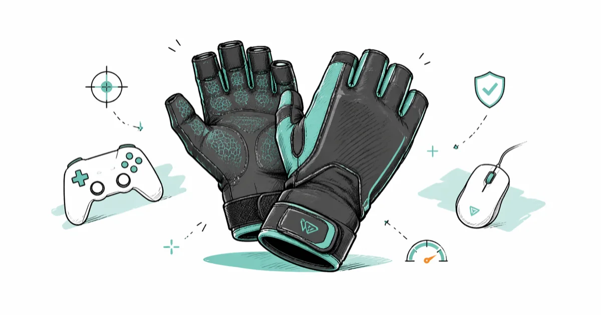 Best Gaming Gloves 2026: 5 Tested Picks for Grip and Comfort cover image
