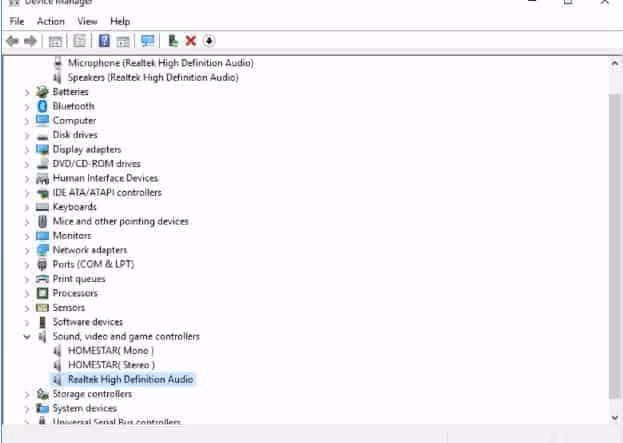 Update Audio driver to Fix Generic Audio Driver in Windows 10