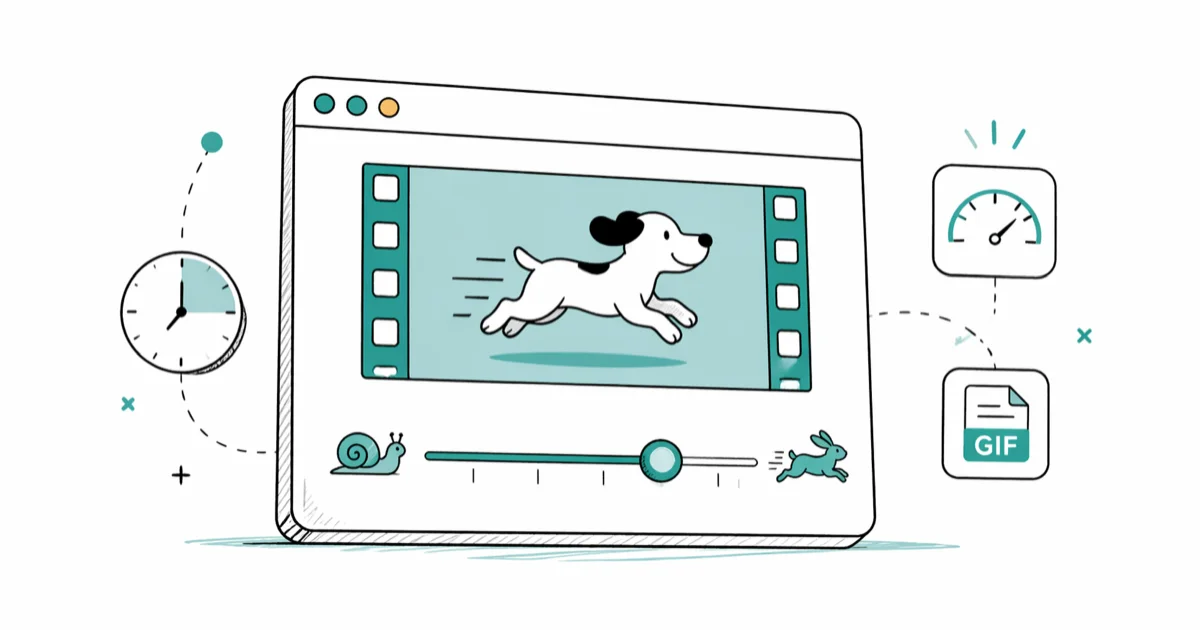 GIF Speed Changer: 5 Free Tools Tested for Speed Edits cover image