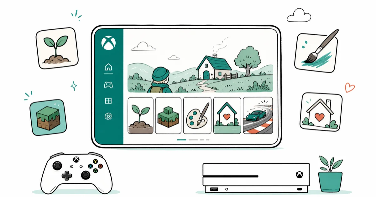Best Xbox One Games for Cozy, Creative, and Story Play cover image