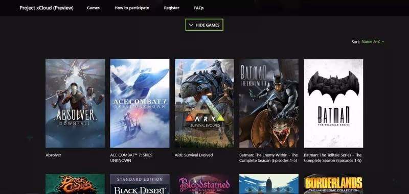 Project Xcloud
