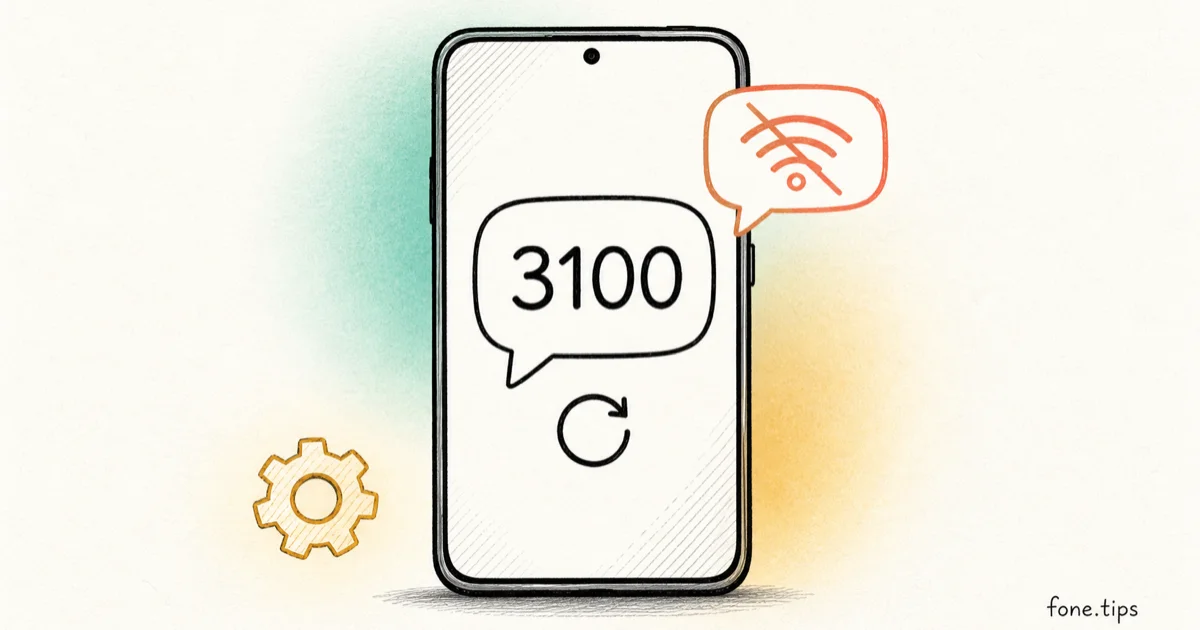 Google Messages Error 3100: Why RCS Is Broken on Galaxy cover image
