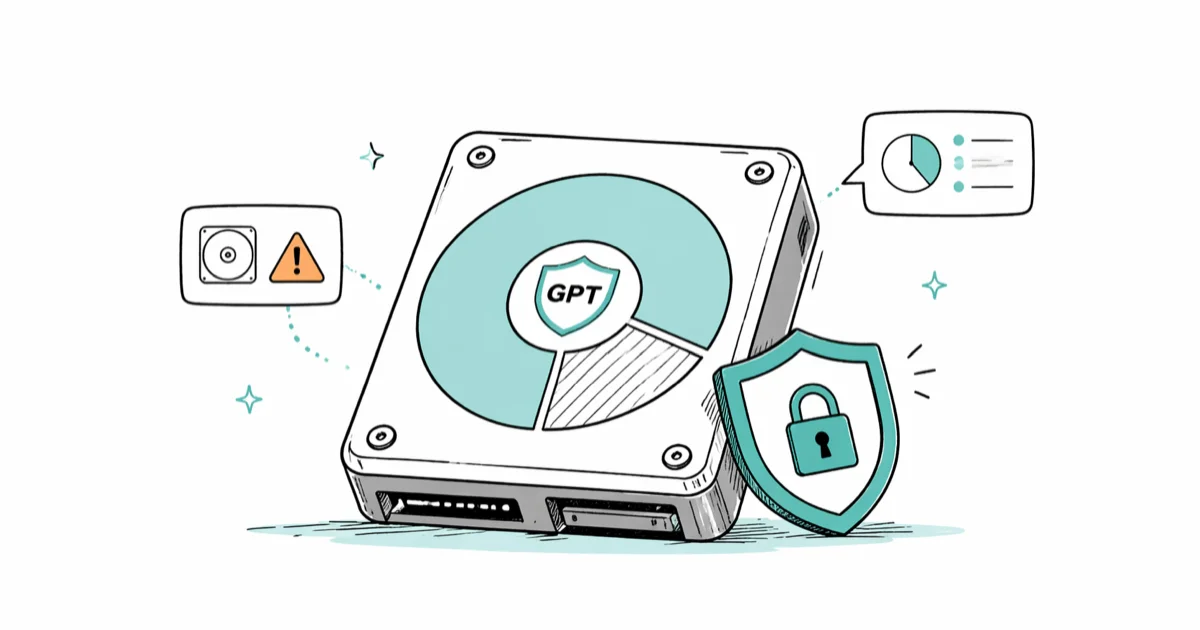 How to Fix GPT Protective Partition Error in Windows (2026) cover image