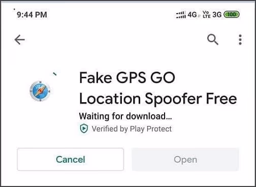 Changing location on Android devices
