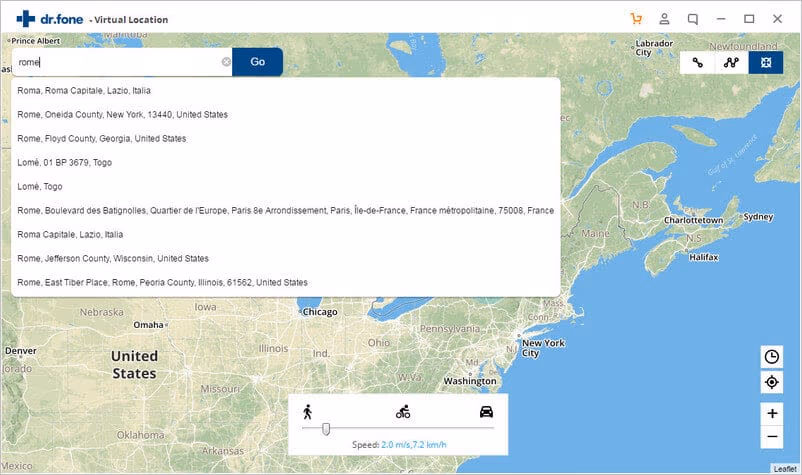 Teleporting anywhere
