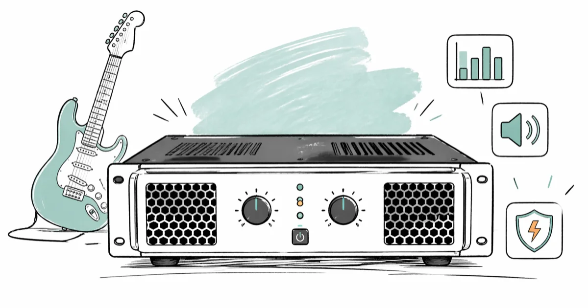 Best Guitar Power Amps 2026: Tube, Solid-State, Hybrid cover image