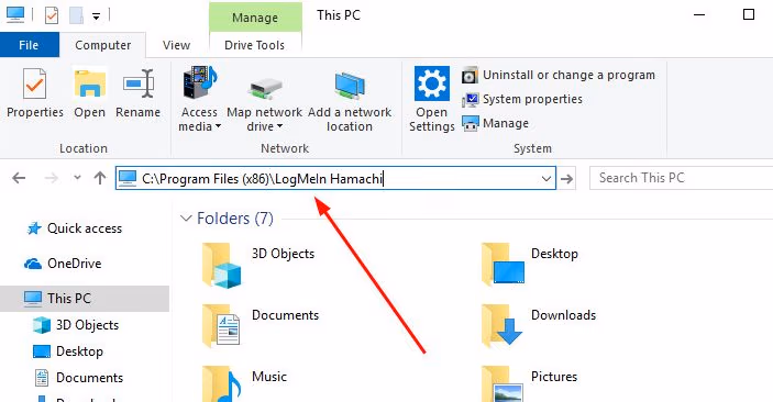 Configure the Hamachi Tunneling Engine