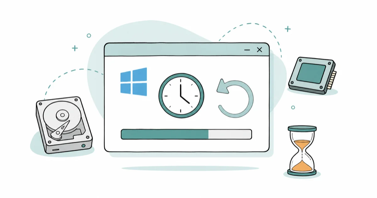 How Long Does System Restore Take on Windows? (2026 Guide) cover image