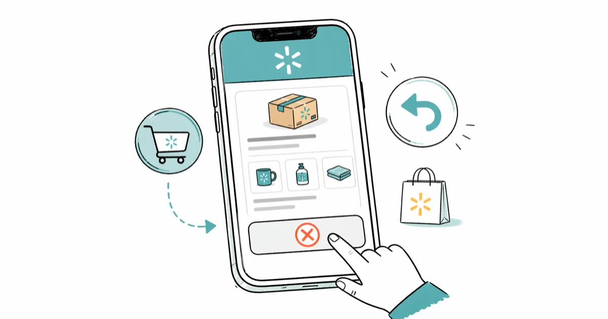 How to Cancel a Walmart Order: App, Website, Pickup cover image
