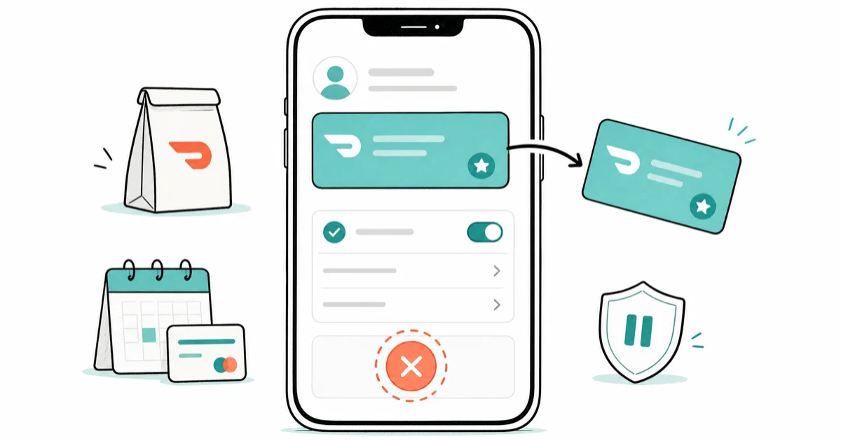 How to Cancel DoorDash DashPass Subscription in 2026 cover image